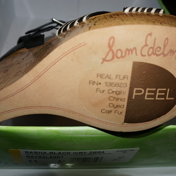 NEW w/ box Sam Edelman "Sasha" wedge with box - Picture 5 of 5